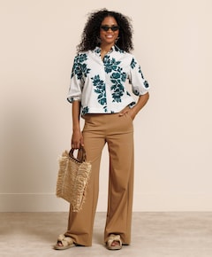 Dames blouse ecru