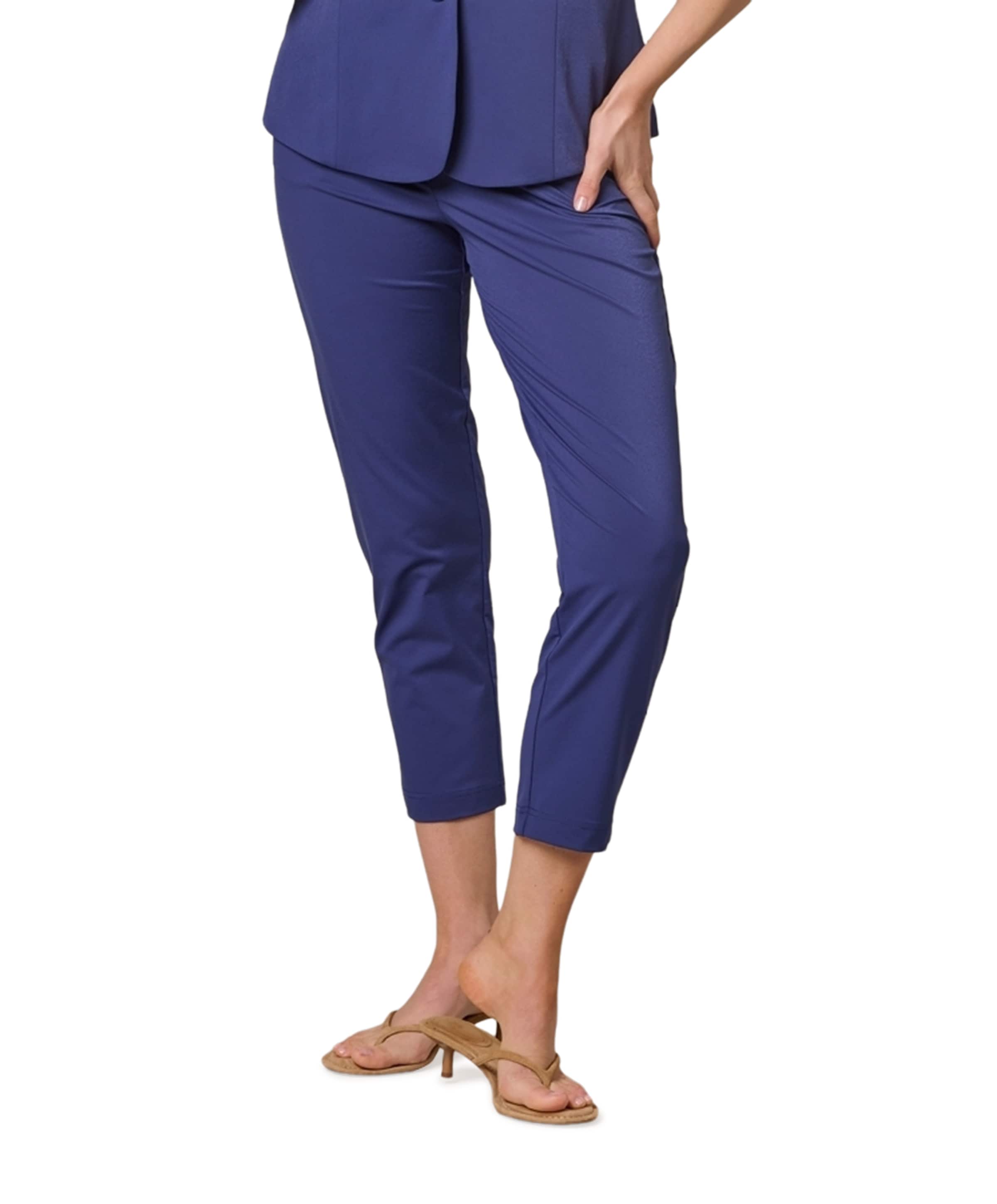 PARELLA 7/8 TRAVEL dames broek blauw