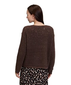 Dames trui bruin