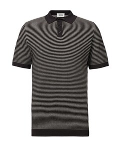 Heren polo bruin
