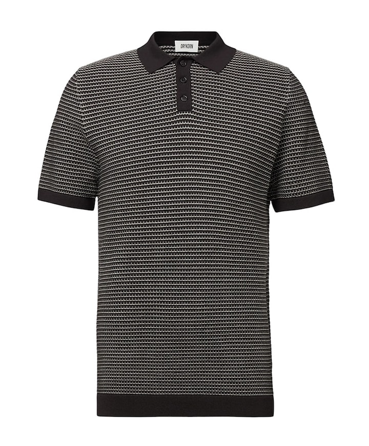 Heren polo bruin
