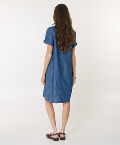 Dames jurk blauw
