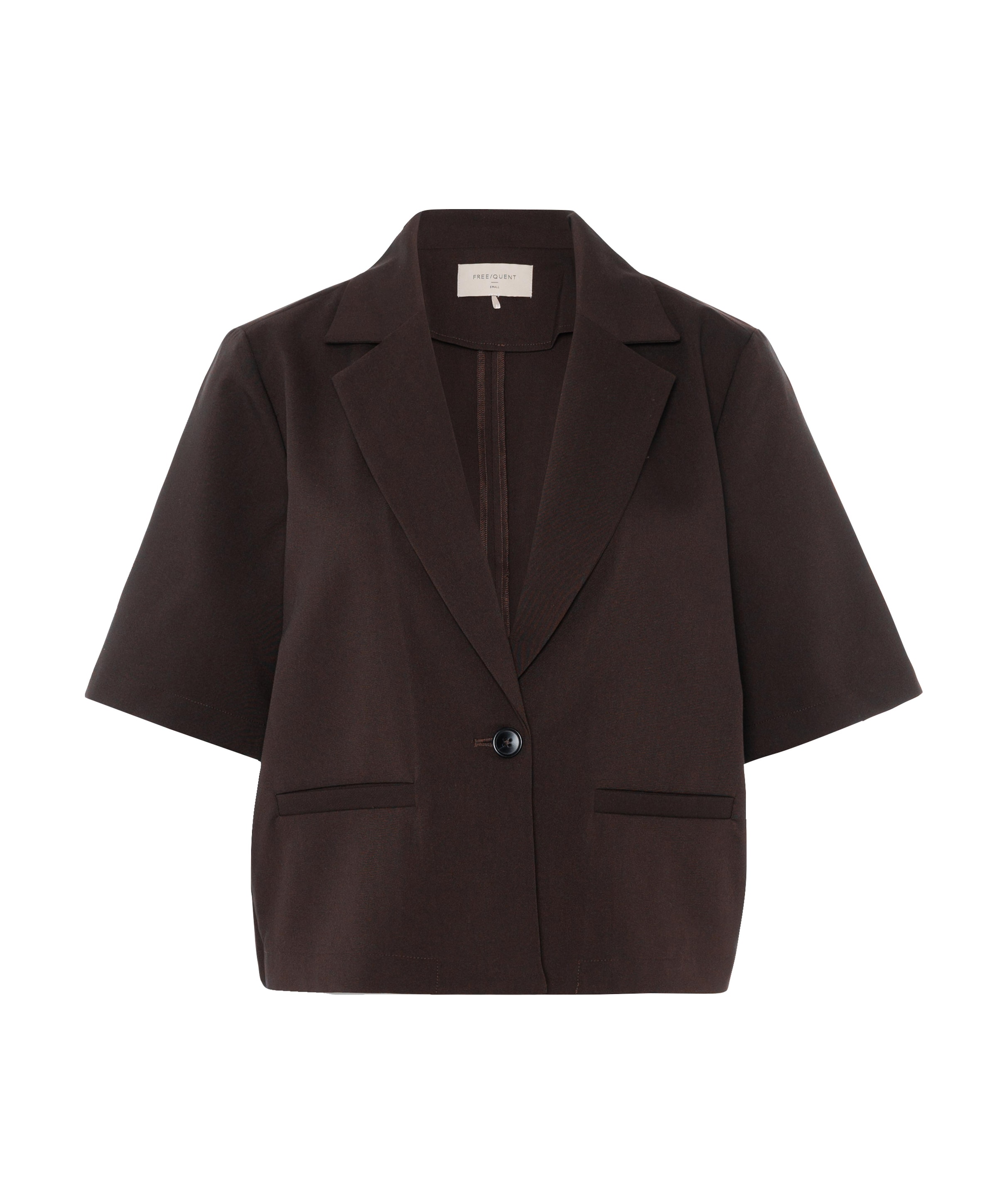 Dames blazer bruin