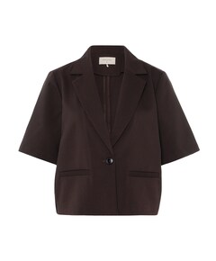 Dames blazer bruin