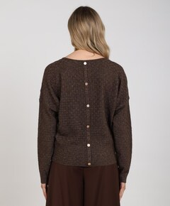 Dames trui bruin