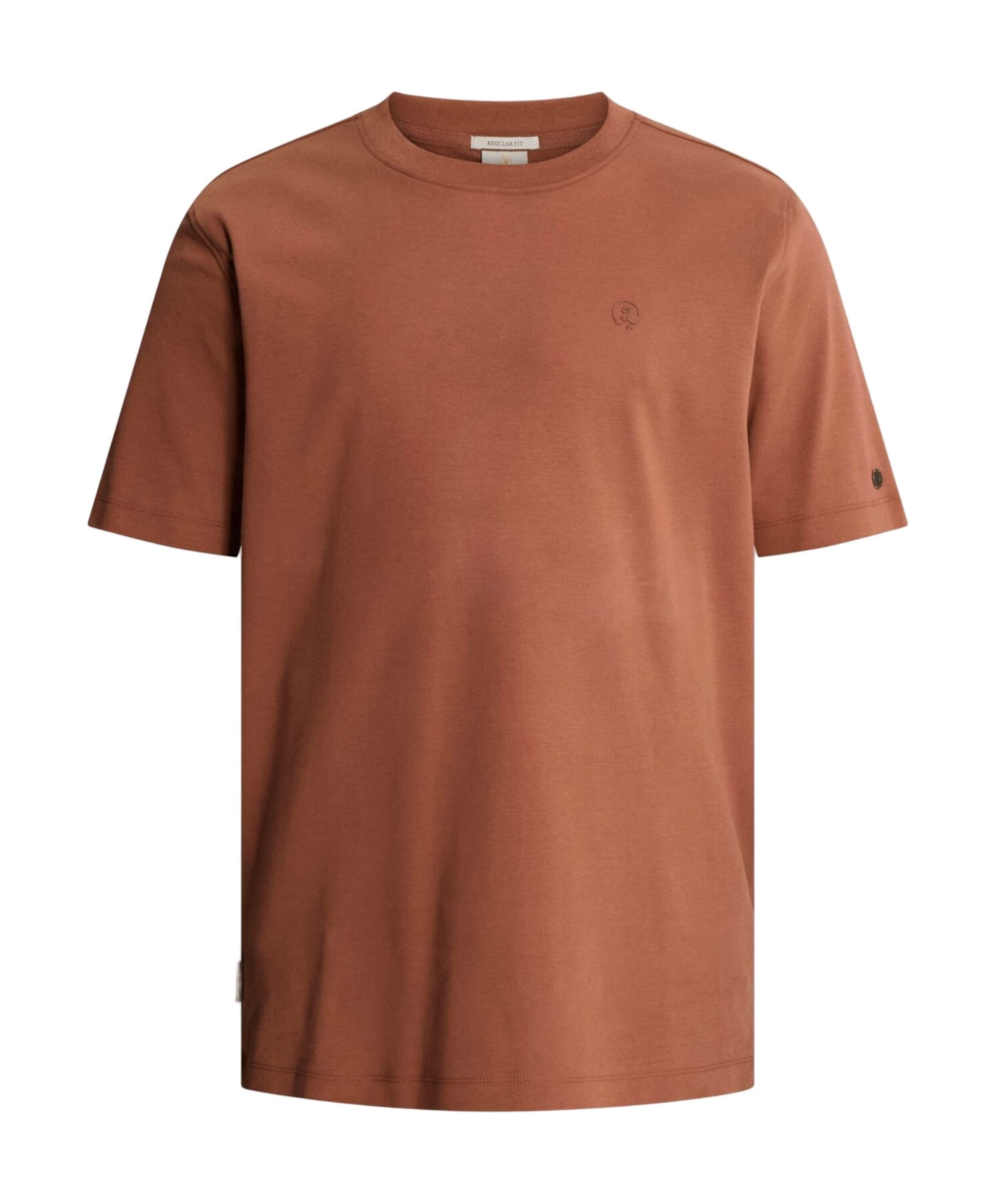 Heren T-shirt brique