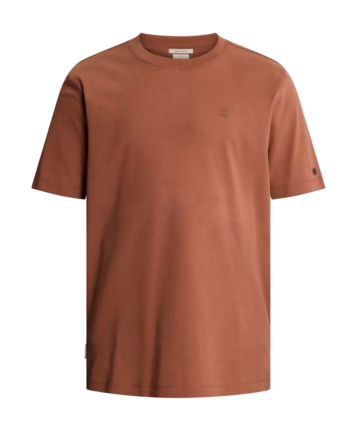 Heren T-shirt brique