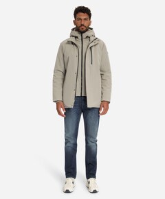 Heren jas beige