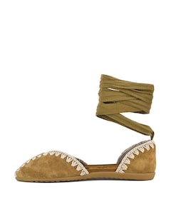 dames ballerina's bruin