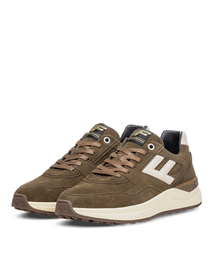 heren veterschoenen groen