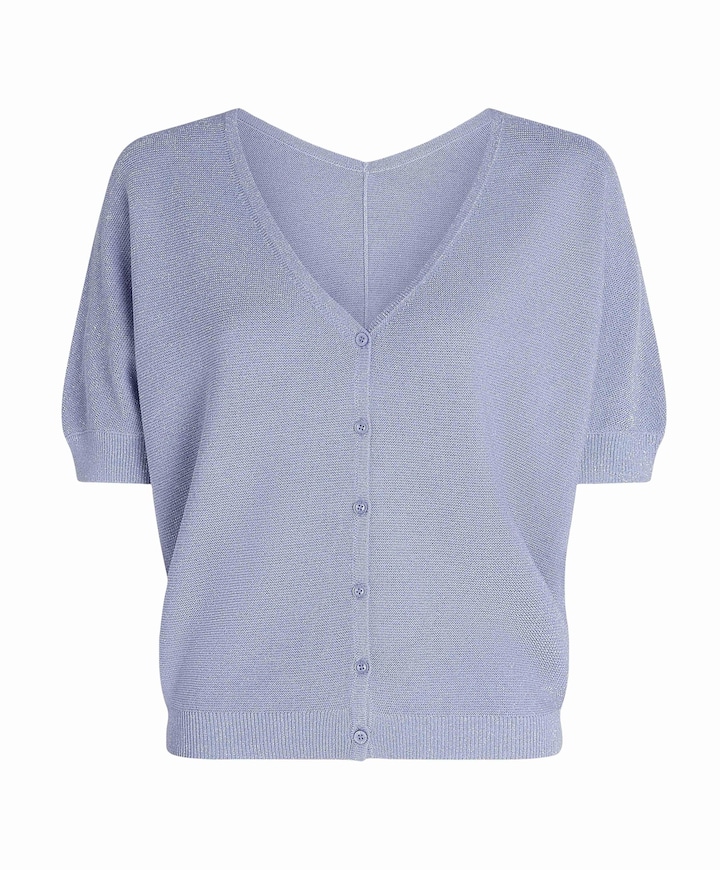 Dames vest blauw