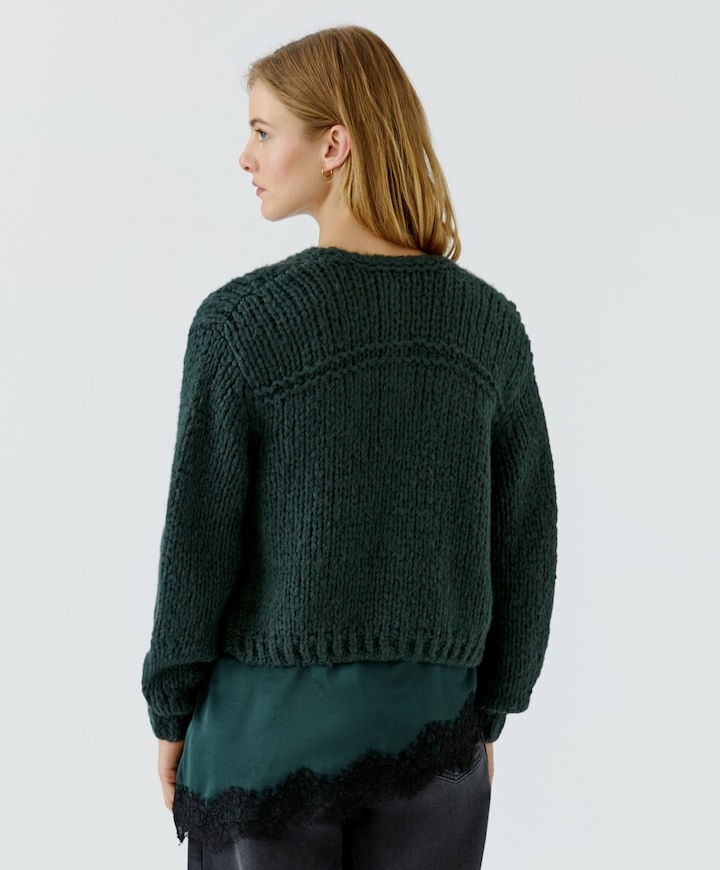 Dames vest groen