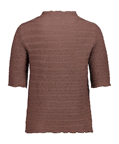 Dames T-shirt bruin