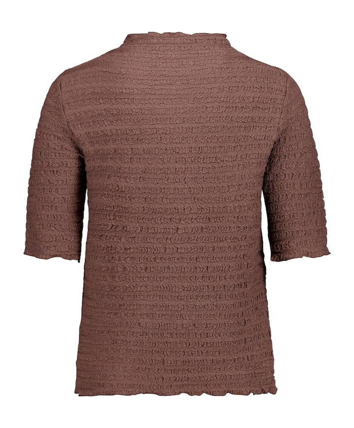 Dames T-shirt bruin