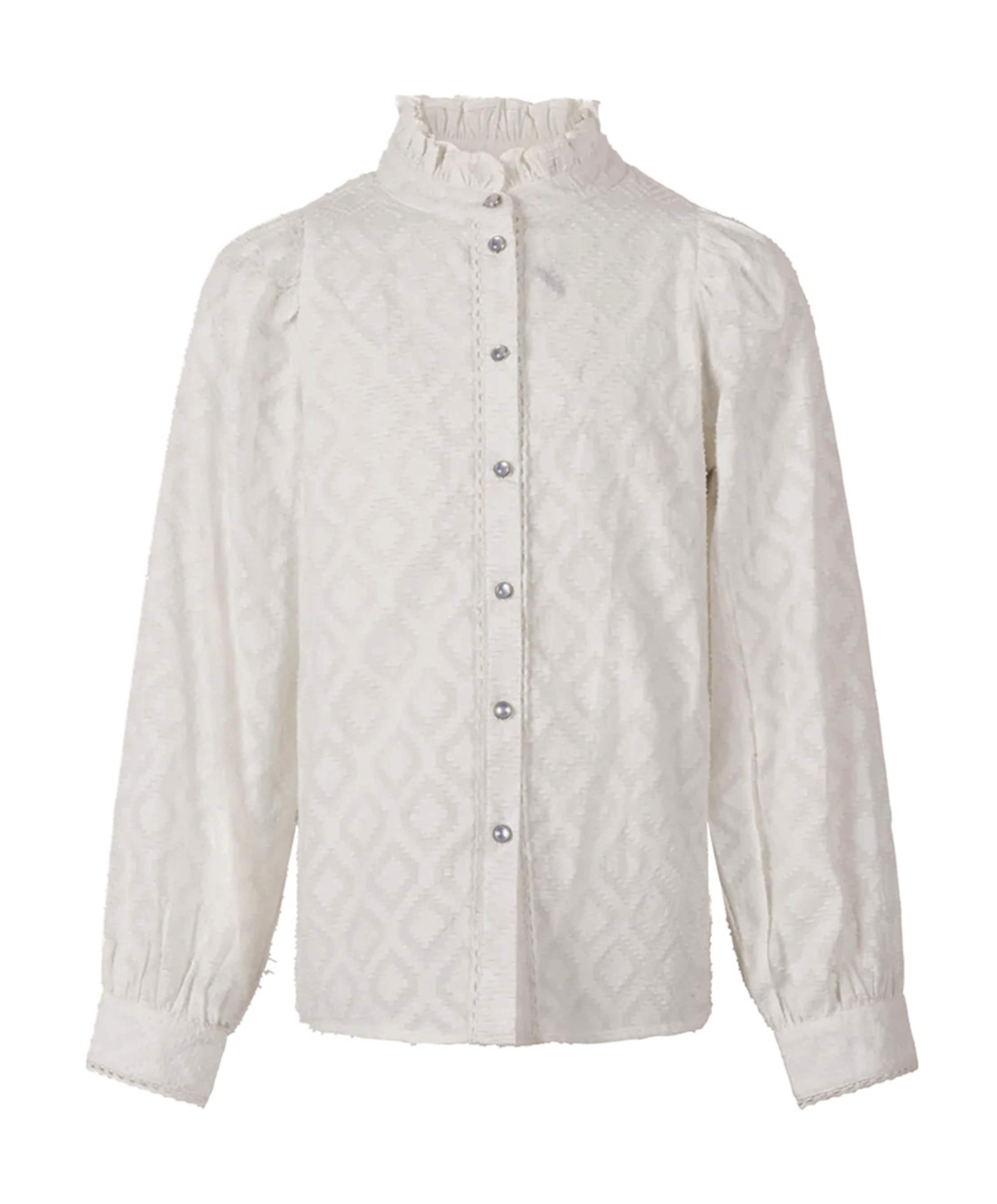 Blouse lange mouw wit