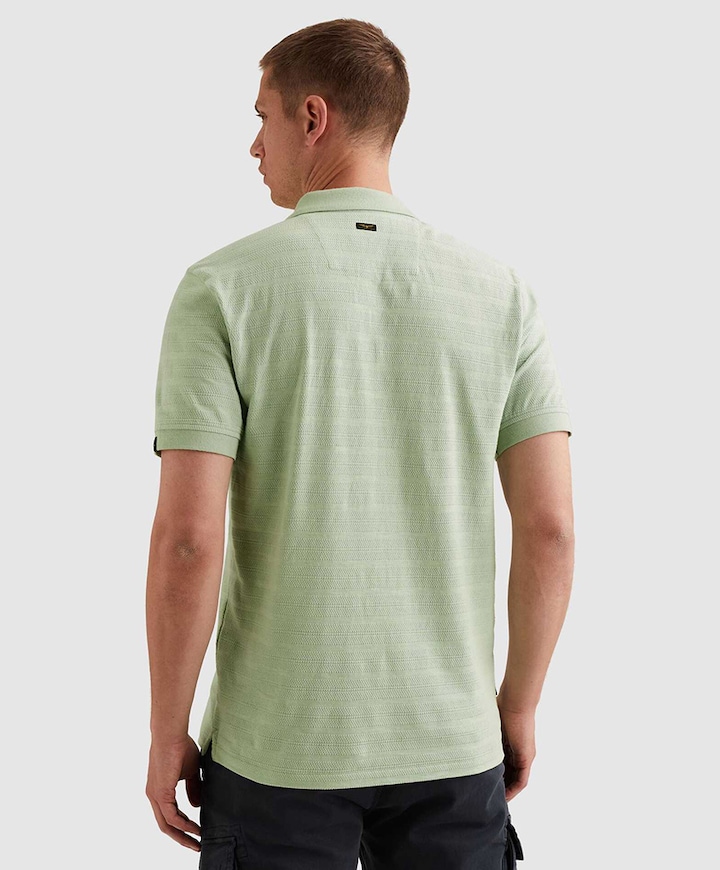 Heren polo groen