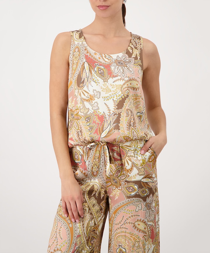 Dames top beige