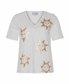 Dames T-shirt ecru