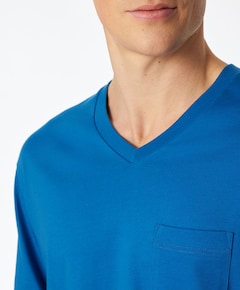 Heren pyjamaset blauw