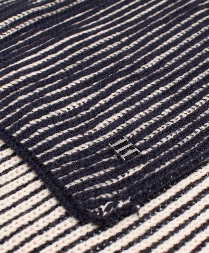 Heren sjaal blauw