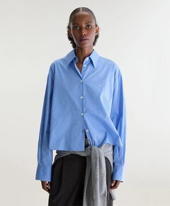 Dames blouse blauw