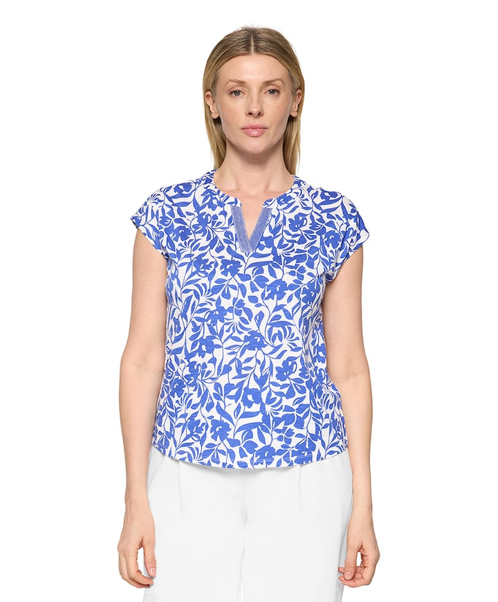 Dames T-shirt blauw