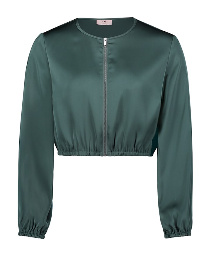 Dames jas groen