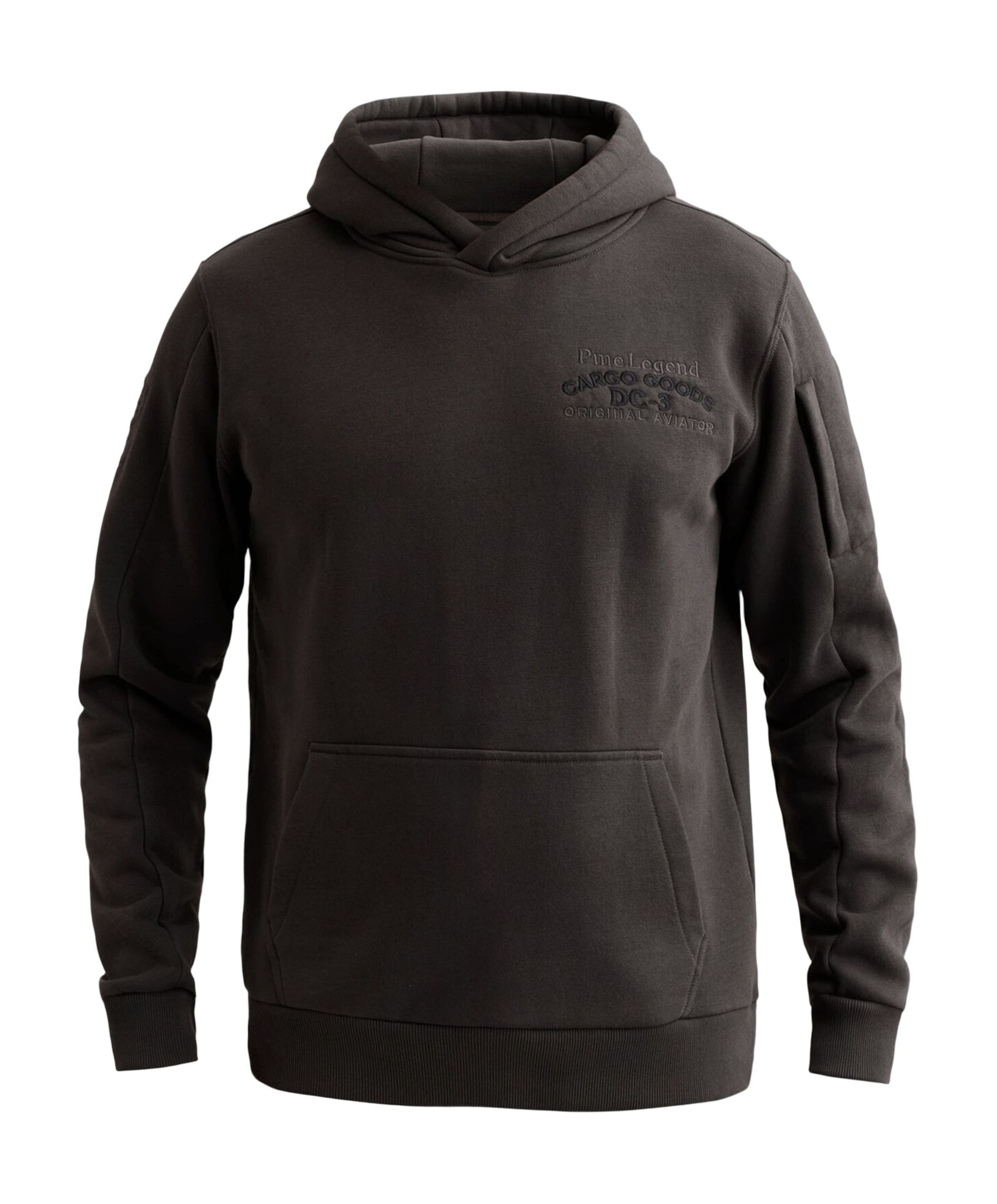 Heren hoodie zwart
