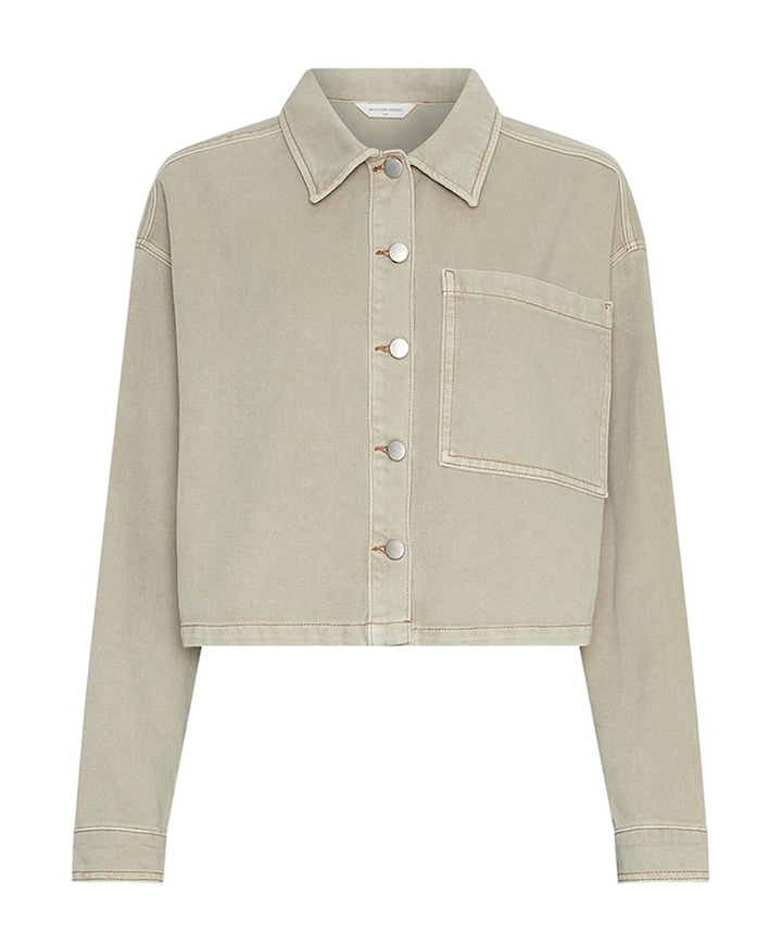Dames blouse beige