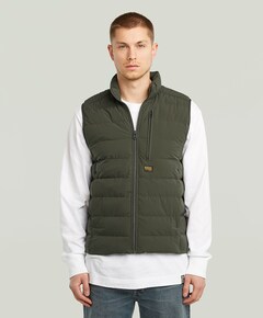 Heren bodywarmer groen