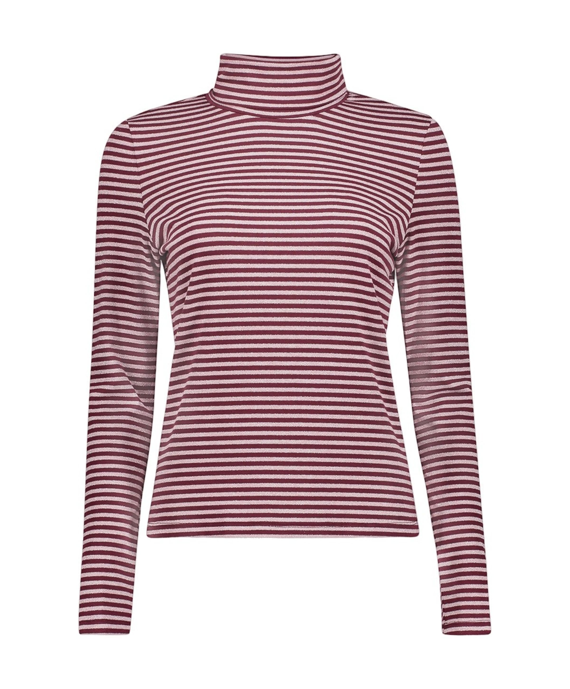 Dames T-shirt bordeaux