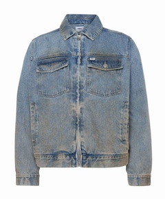 Heren spijkerjas blauw