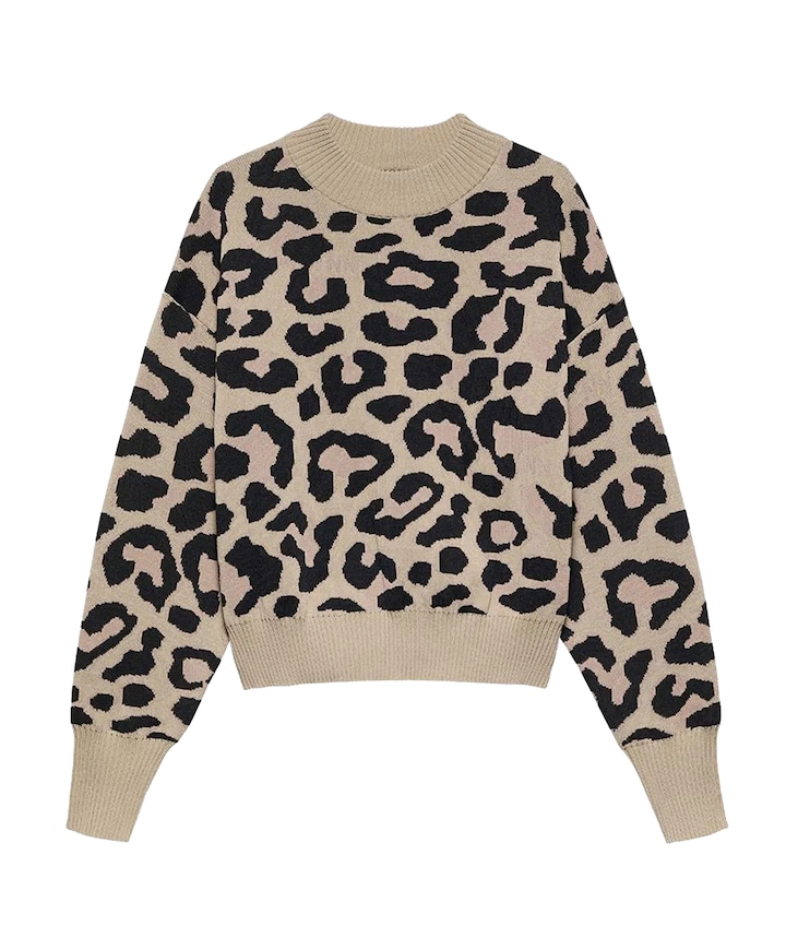 Meisjes sweater beige