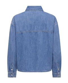 Dames blouse blauw