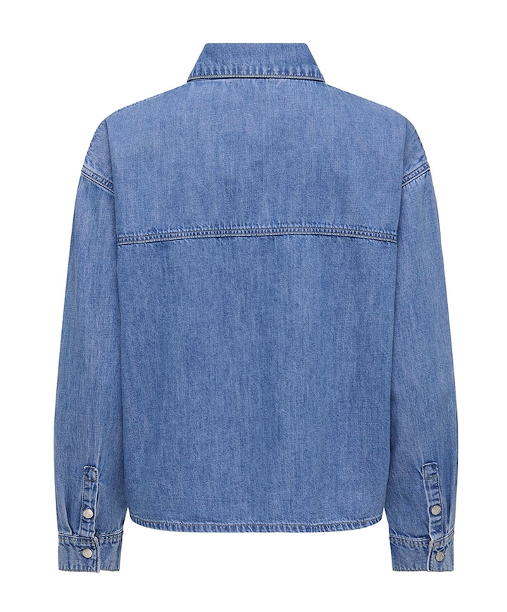 Dames blouse blauw