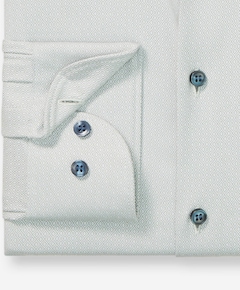 Heren overhemd lange mouw groen