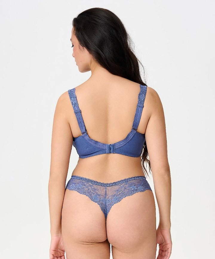Dames string blauw