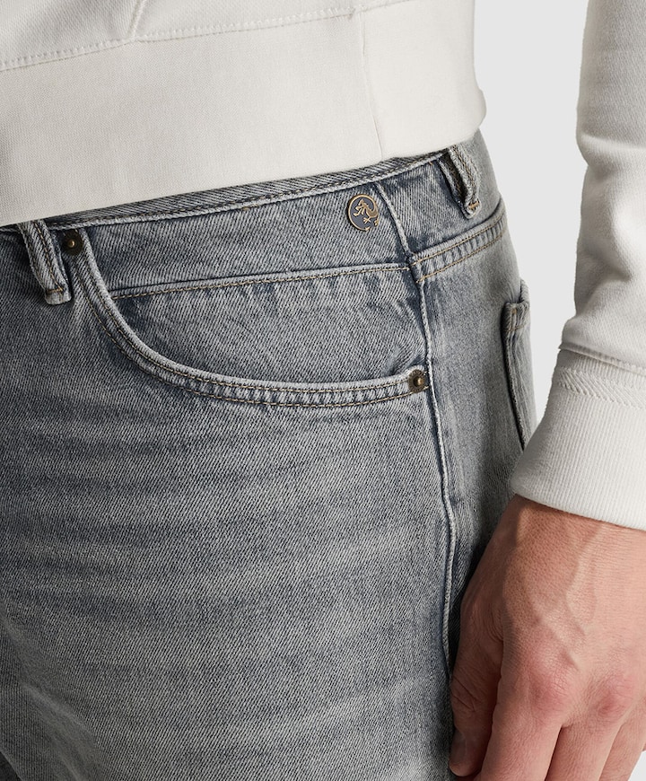 REVSON LOOSE GREY GREEN SUMMER heren jeans grijs