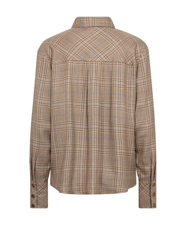 Dames blouse beige