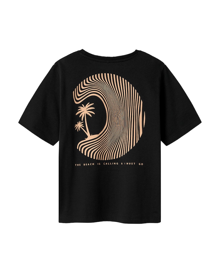 Jongens t-shirt zwart