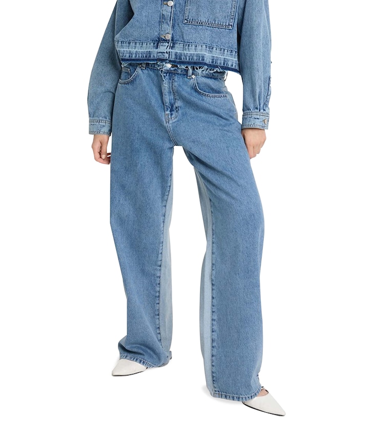 MIX DENIM dames jeans blauw