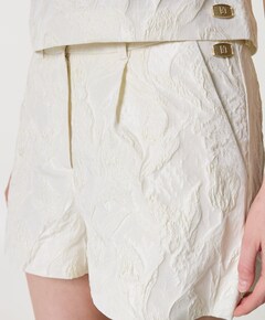 Pamona dames korte broek ecru