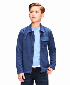 Jongens vest blauw
