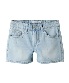 NKFROSE REG DNM 6042-AC NOOS meisjes korte broek blauw