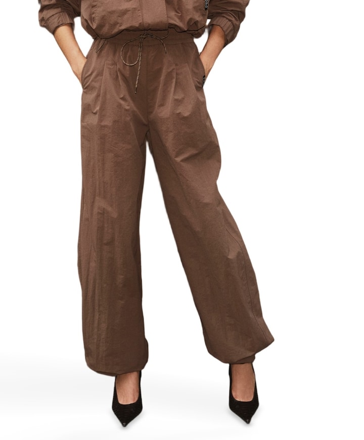 AlinaCC Pull-On dames broek bruin