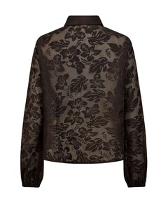 Dames blouse bruin