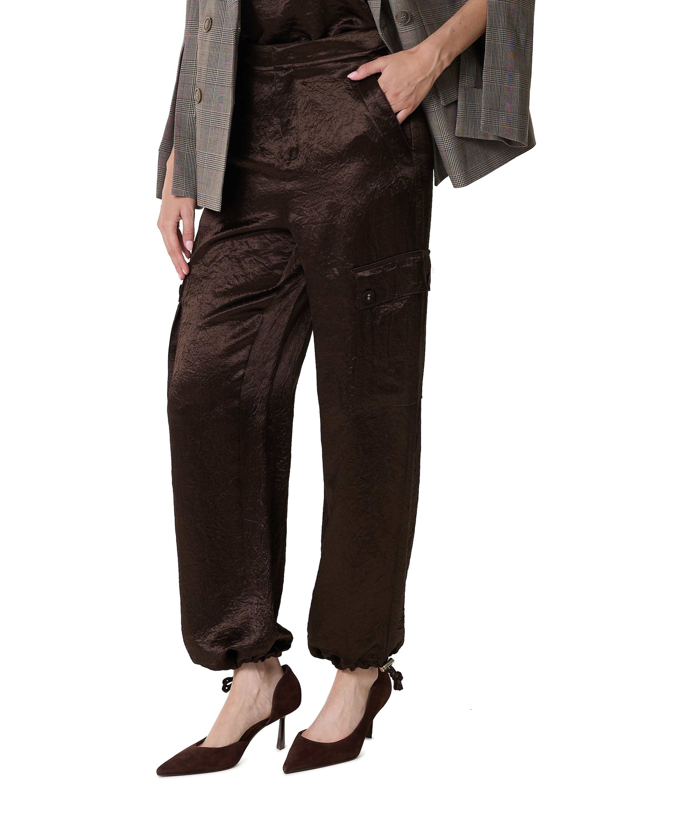 dames broek bruin