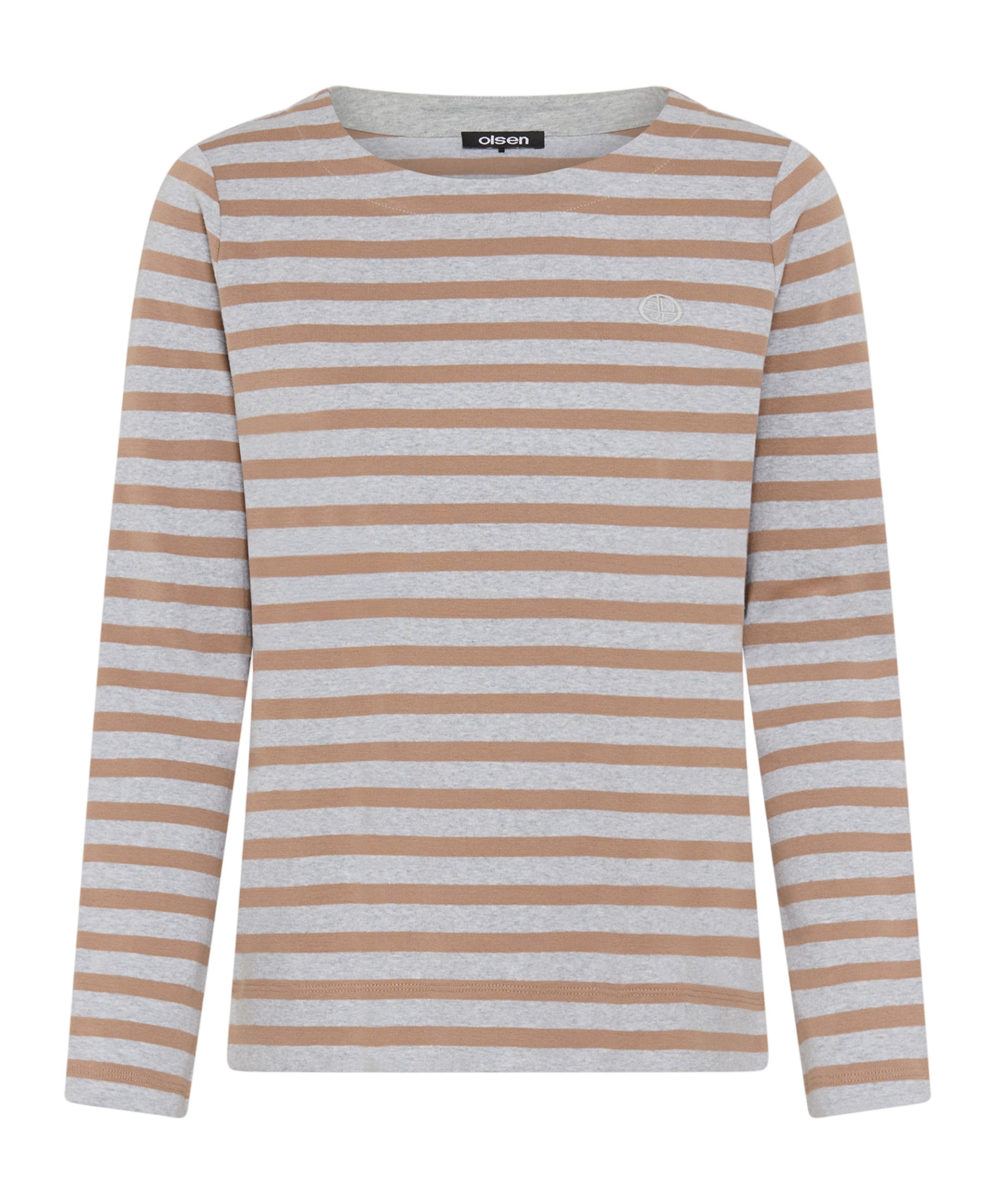 Dames longsleeve grijs