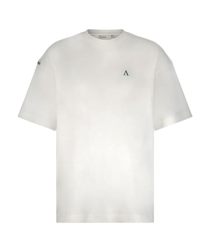 Heren T-shirt ecru