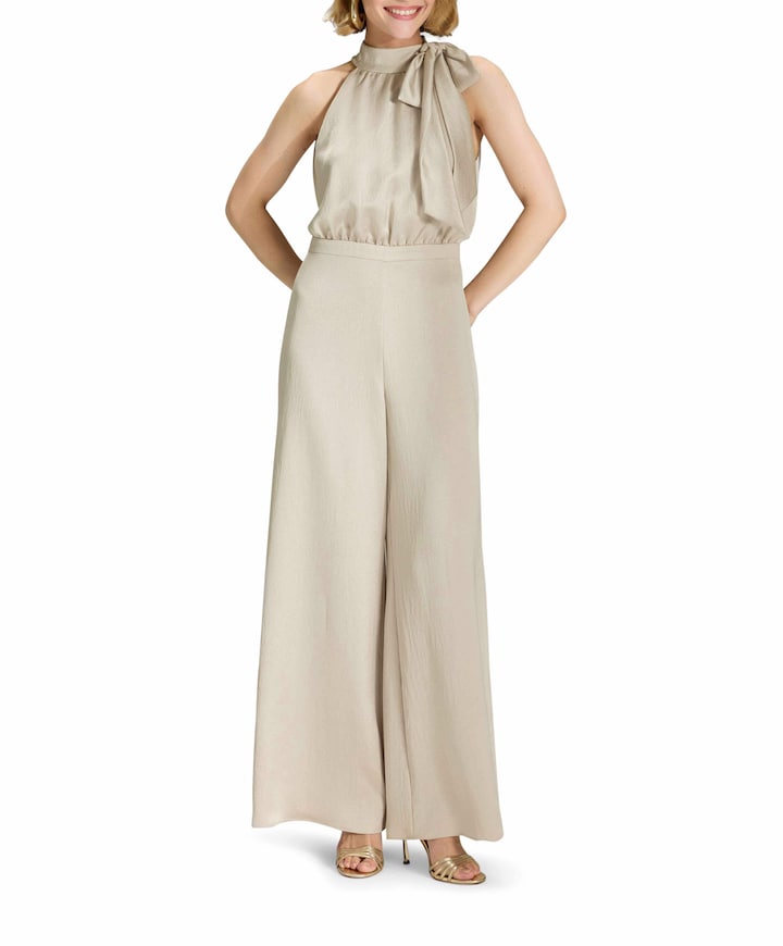 Jumpsuit dames beige